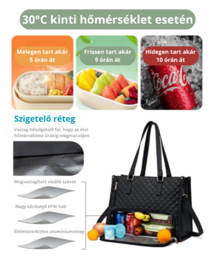 JoBag Elegáns laptop- és ételhordó táska™